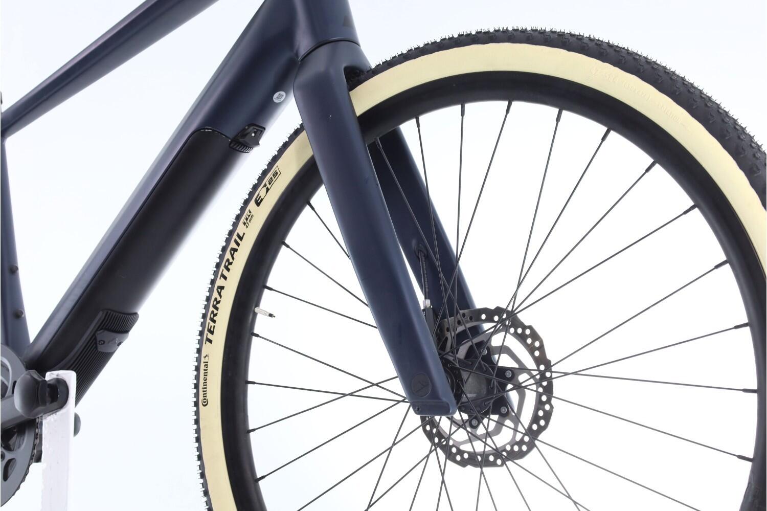 Vélo VTT FAT 20" HILAND BIKES en Aluminium avec SHIMANO 7 Vitesses et Freins à Disques - Blanc