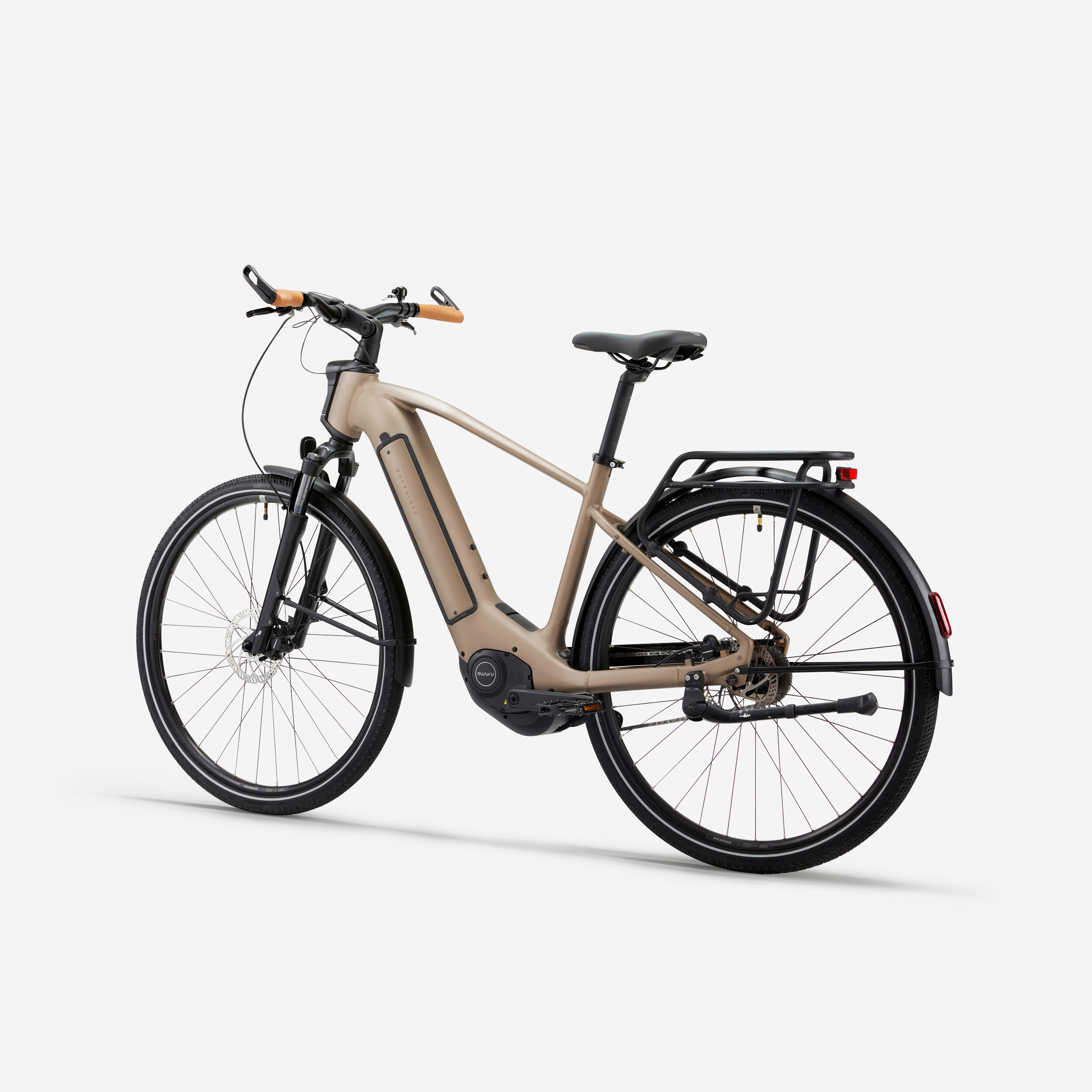 Vélo tout chemin électrique à moteur automatique owuru cadre haut, E-ACTV 900