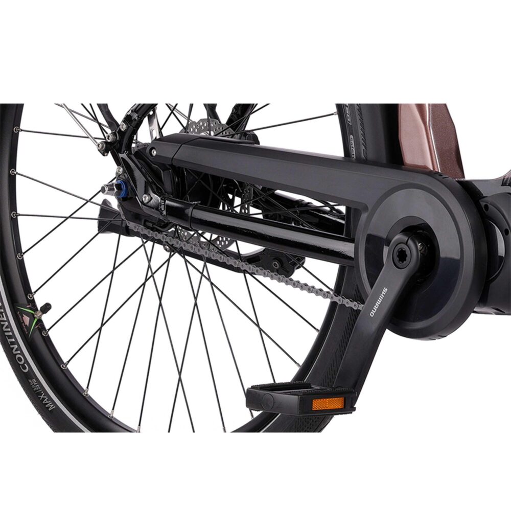 28" vélo de ville électrique femme e-Touring 11.7 SHIMANO STEPS E 6100 504 Wh 5