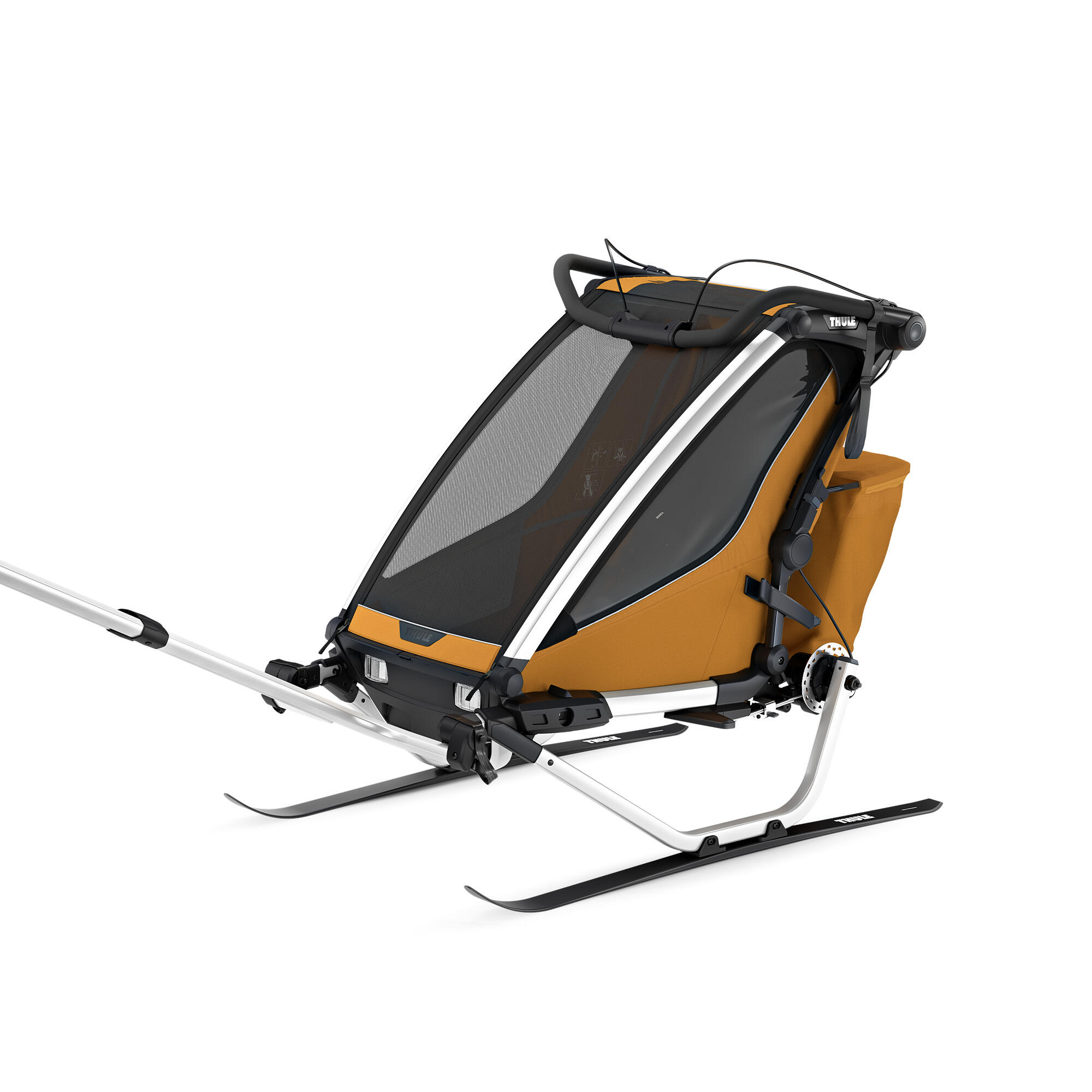 THULE Chariot Sport 2 remorque enfant Gold – Image 4