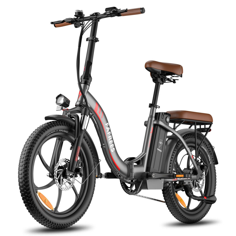 Vélo électrique pliant FAFREES F20 Pro avec batterie 20 Ah et 7 vitesses
