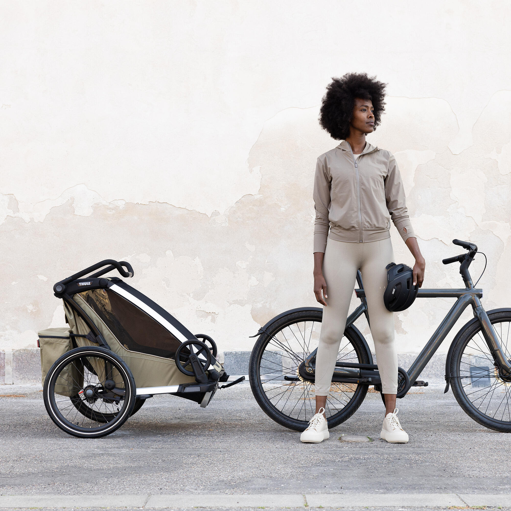 THULE Chariot Cross 2 Double remorque vélo et jogger – Image 5