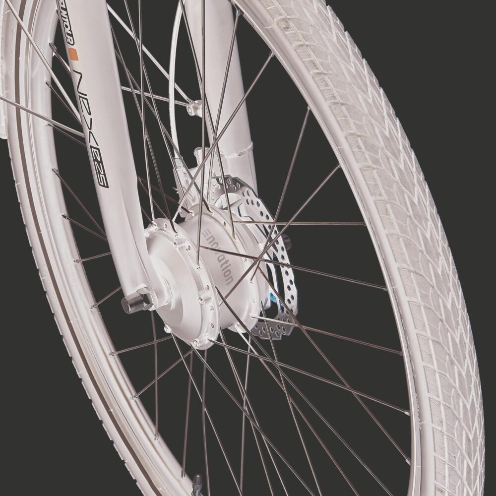 Panier à vélo 30L  argent