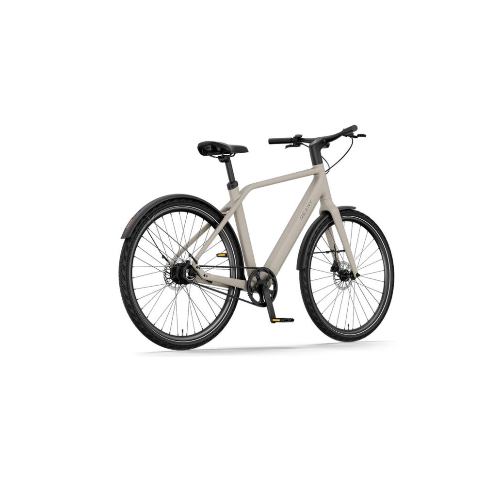Vélo électrique Ville – Ultra léger Carbone – N1 PRO – Gris Désert