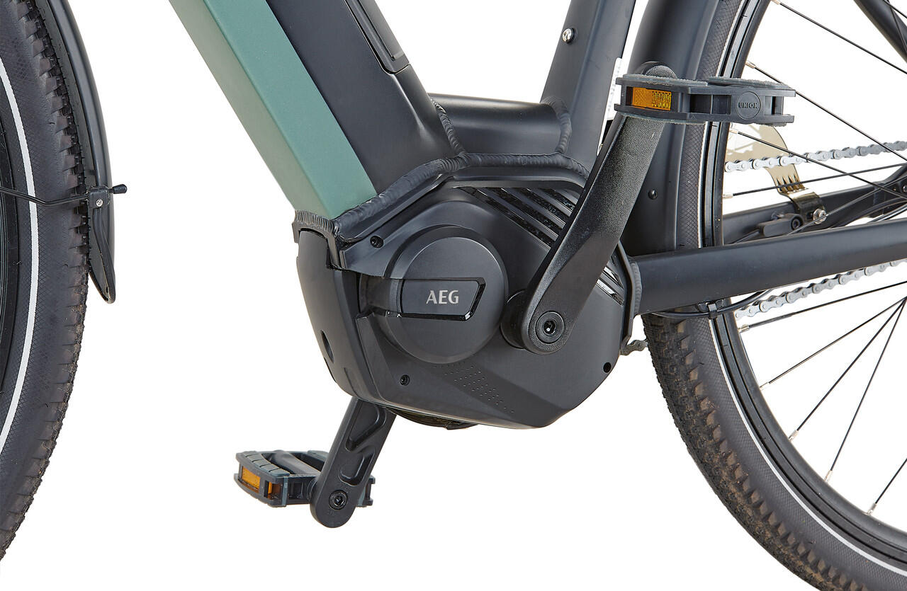 Vélo de ville pour femme - MARQUE - 26-28 pouces - Aluminium - 21 vitesses - Brun lait