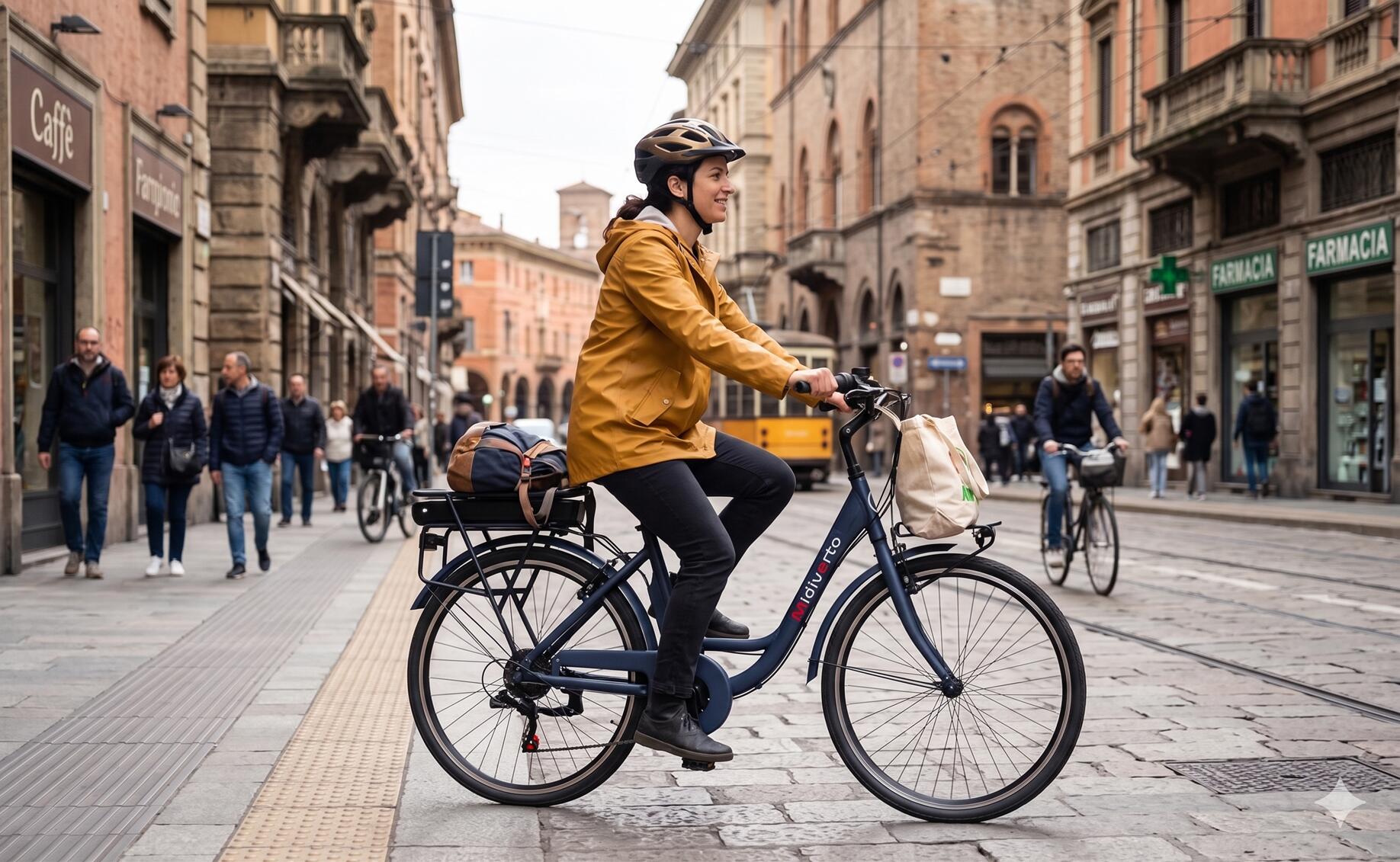 VÉLO DE VILLE COPPI RIVIERA MIDIVERTO NOIR – Image 3