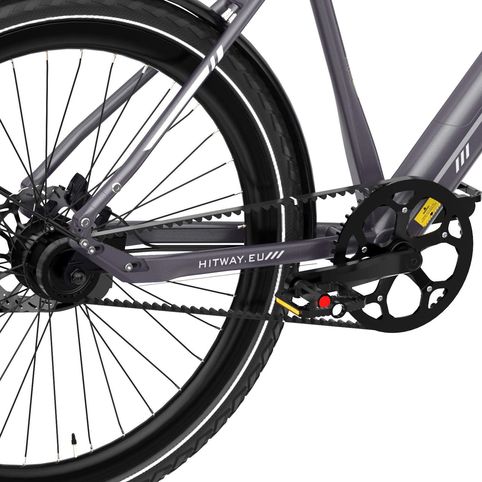 Vélo de ville électrique cadre haut courroie capteur de couple bk19pro – Image 2