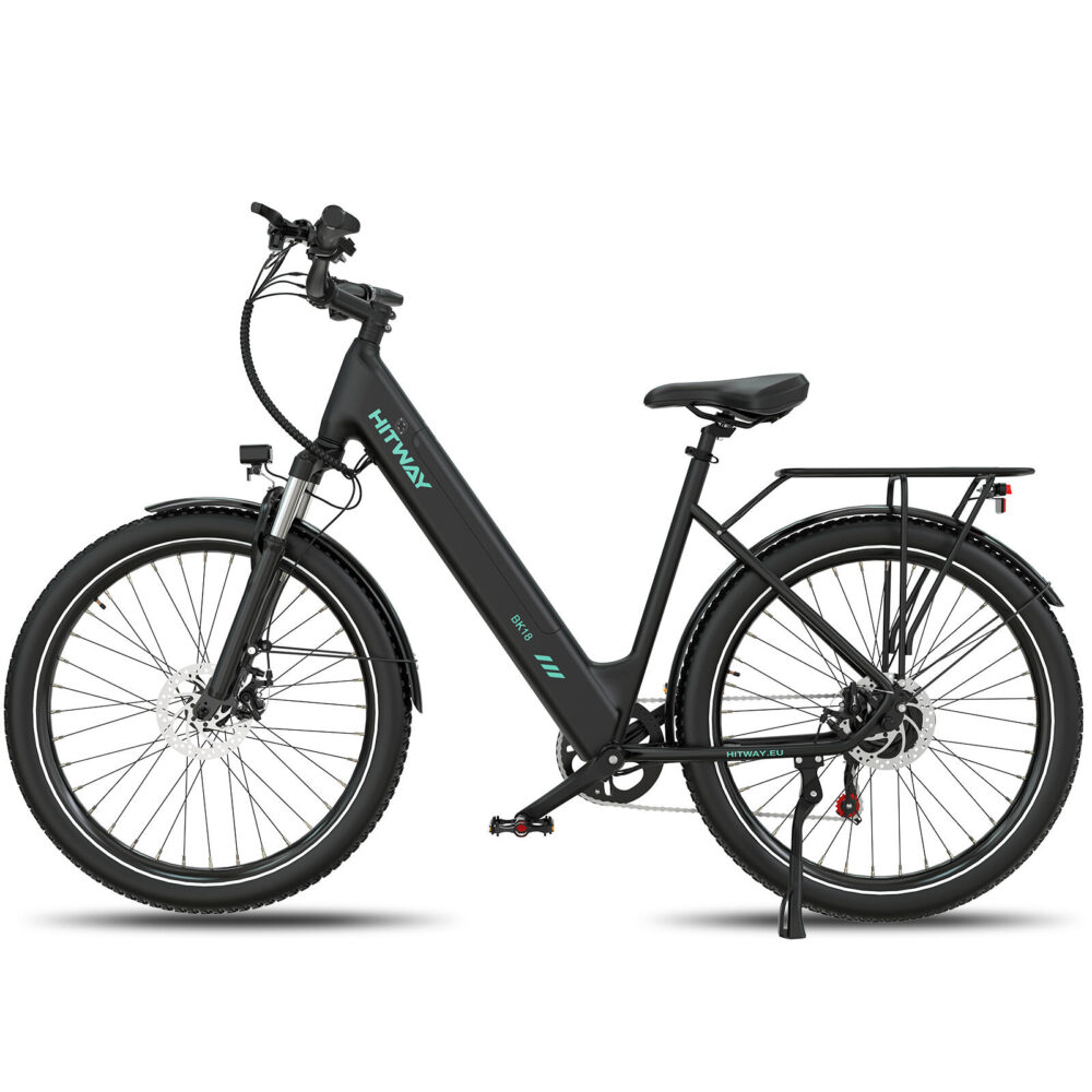 27,5" Vélo de ville électrique cadre bas 13Ah batterie amovible BK18 APP NFC