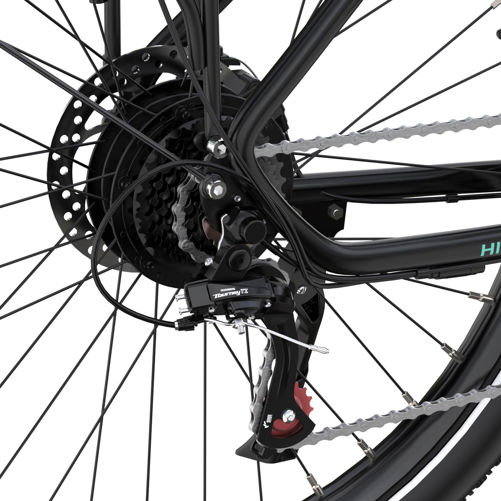 27,5" Vélo de ville électrique cadre bas 13Ah batterie amovible BK18 APP NFC – Image 2