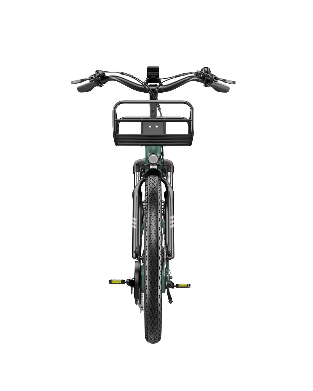 Vélo électrique pliable ZWheel Urban Realm, 250W, 45 Nm, 13.5Ah, 130 km, vert – Image 4
