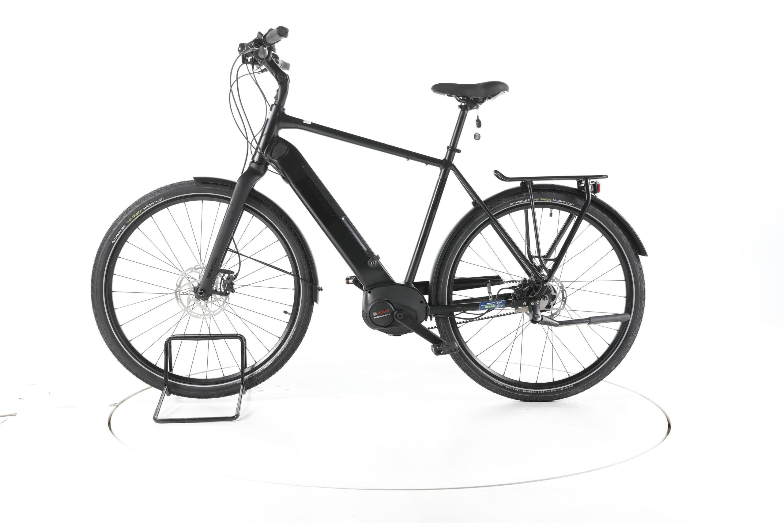 Vélo pliant - BOSTON - 21" - Aluminium 6061 - Noir Mat - Adultes Mixte