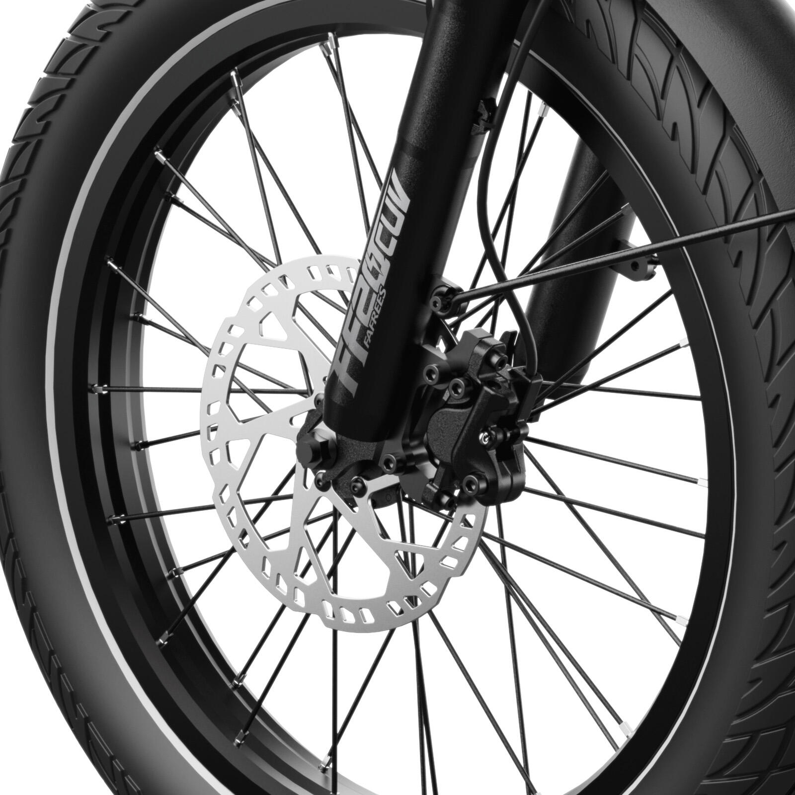 Vélo cargo électrique FAFREES FF20 CUV, double batterie 15 Ah – Image 5
