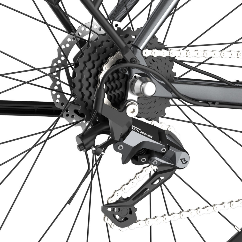 ONESPORT OT16 - Vélo Électrique Pliable - Roues 20" - Moteur 250W - Batterie 48V 17Ah - Amortisseur - Friens à disque - Noir