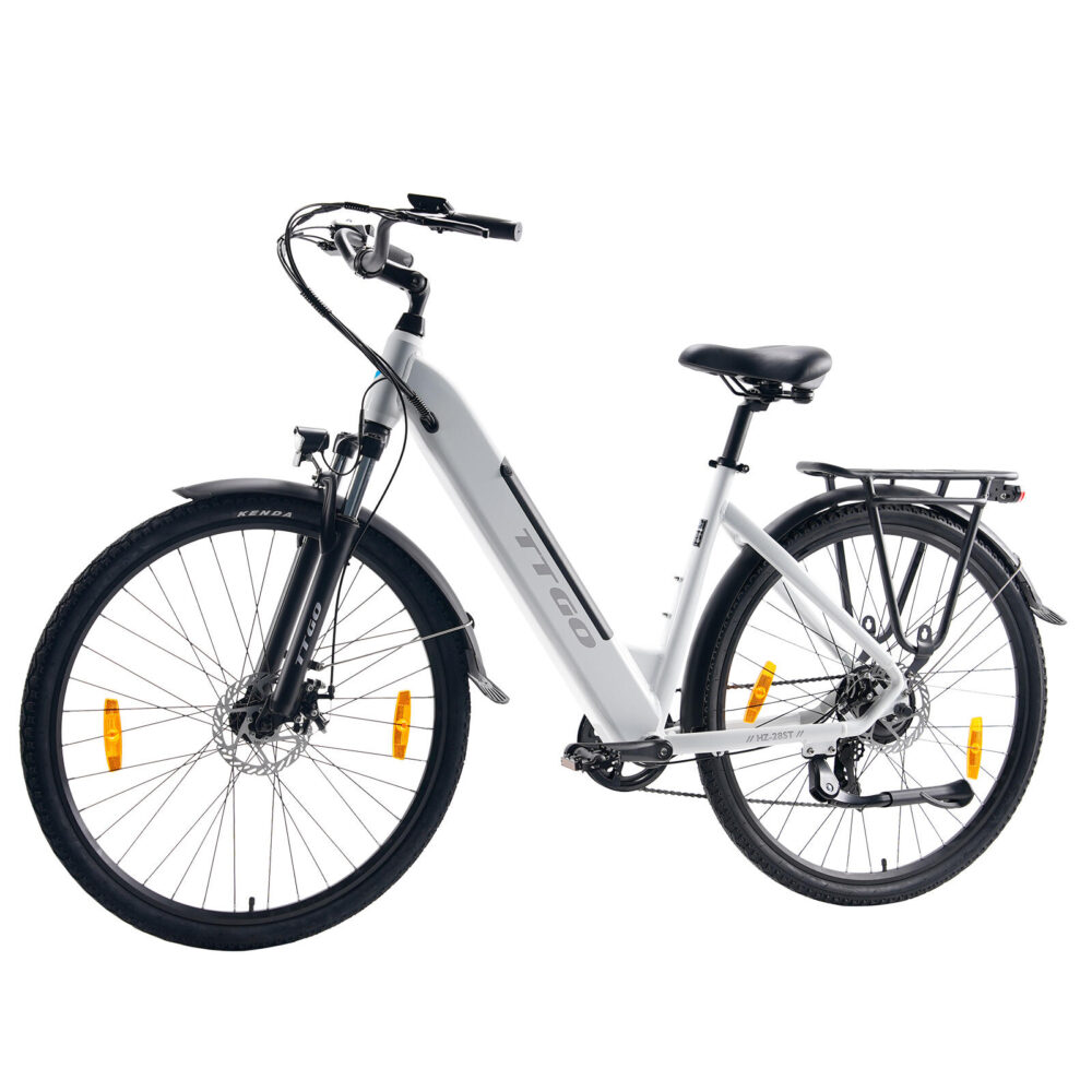 HZ-28ST vélo électrique 28" alu suspension freins disque 700C 7 vitesses 250W