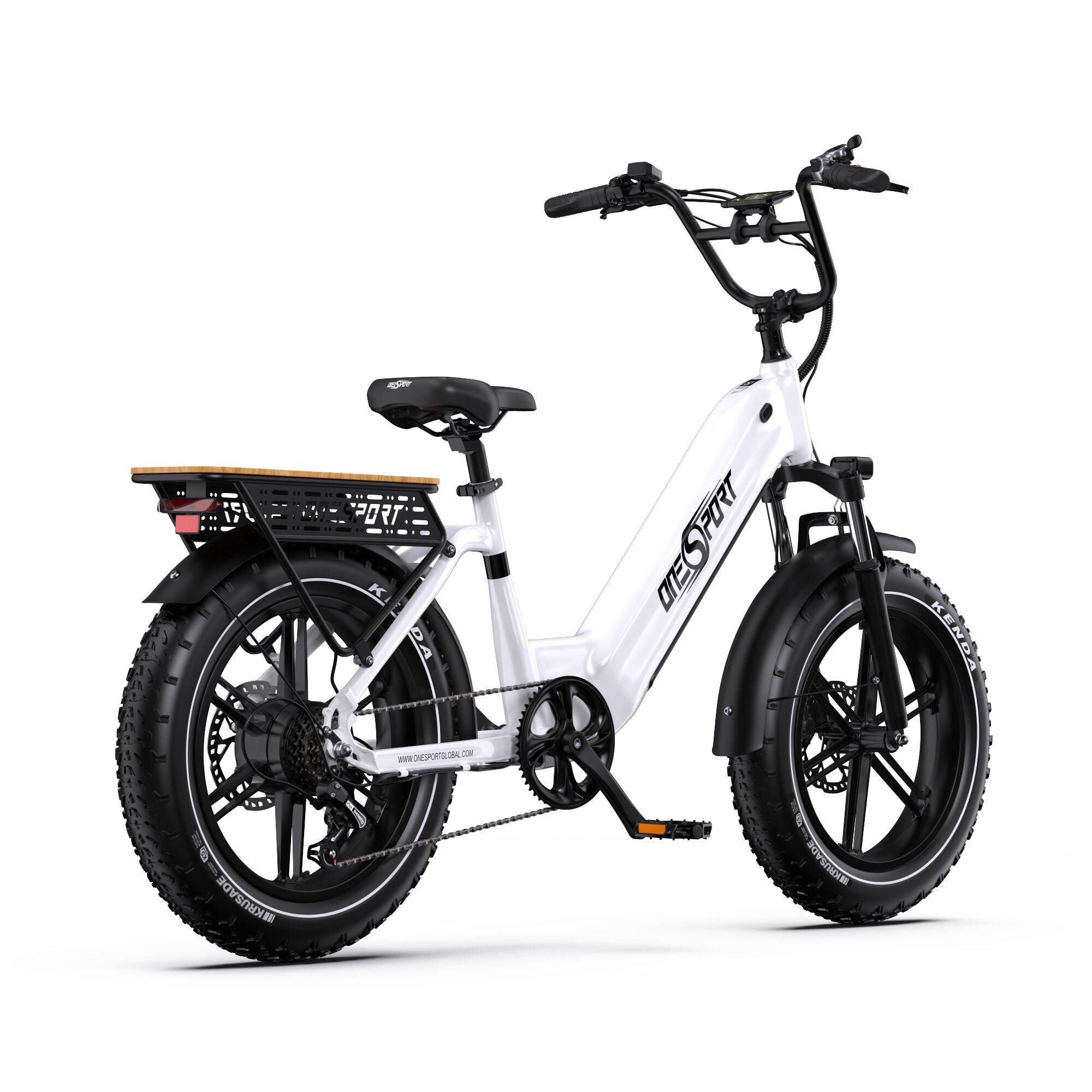 Fat folding 20" fourche aluminium à suspension 12.5 ah LCD Noir