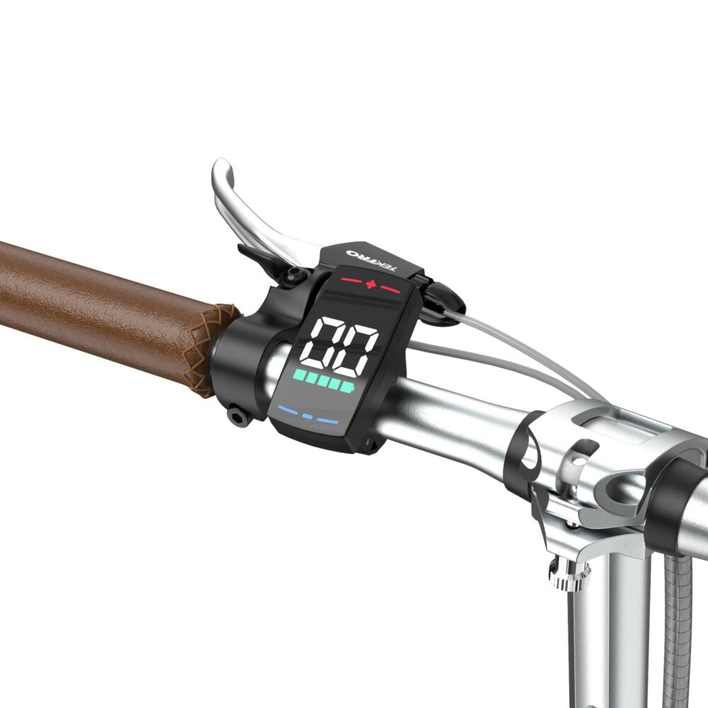 Moma Bikes - Vélo Electrique Pliant 18" - SHIMANO 7 Vitesses - Batterie 36V 9Ah - Autonomie Max 50km - Freins Hydrauliques