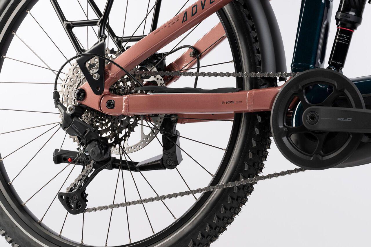 PACTO SIX - vélo pliant - 6 vitesses - freins sur jante - cadre en aluminium - entrée basse - unisexe - Shimano - blue
