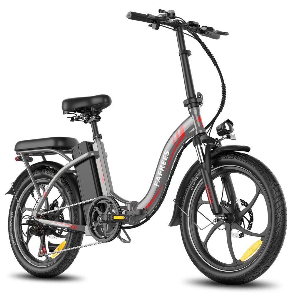 Vélo électrique pliant Cyclisme urbain 250W 20Ah Fat Tire Autonomie 90 km F20+
