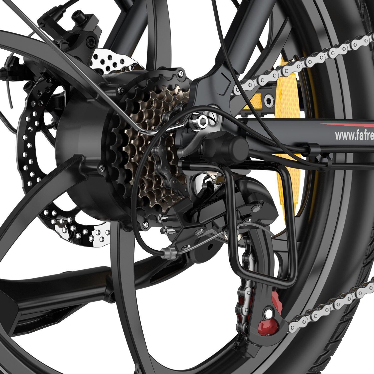 Vélo électrique pliant Cyclisme urbain 250W 20Ah Fat Tire Autonomie 90 km F20+ – Image 4