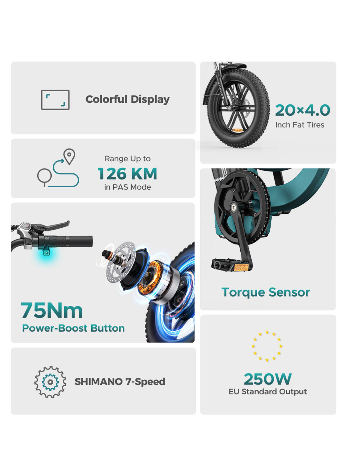 Vélo électrique ENGWE L20 Boost, cadre bas, pour adultes – Image 3