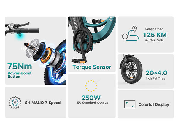 Vélo électrique ENGWE L20 Boost, cadre bas, pour adultes – Image 5