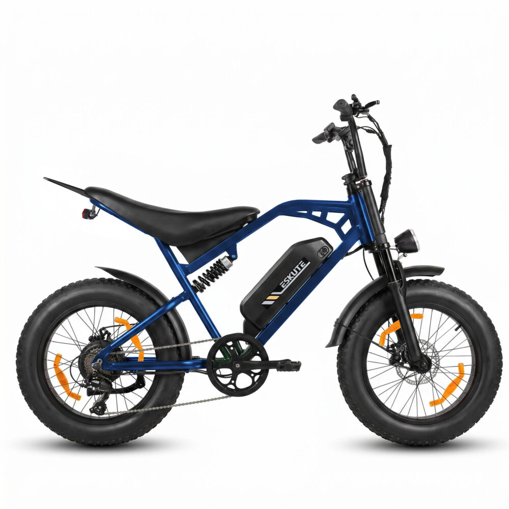 Vélo électrique tout-terrain ESKUTE V202, batterie longue autonomie 48 V 20,8 Ah