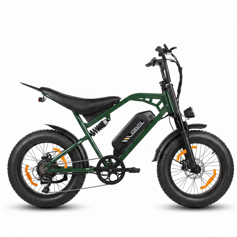 Vélo électrique tout-terrain ESKUTE V202, batterie longue autonomie 48 V 20,8 Ah