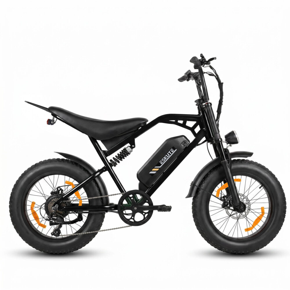 Vélo électrique tout-terrain ESKUTE V202, batterie longue autonomie 48 V 20,8 Ah
