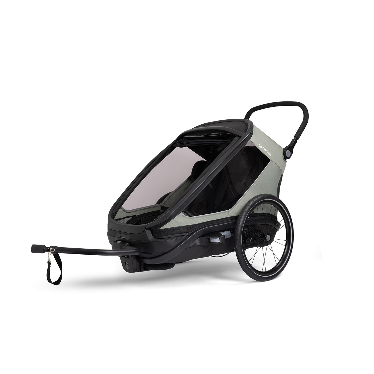 Remorque vélo Hamax Outback Next pour enfant unique – Image 4
