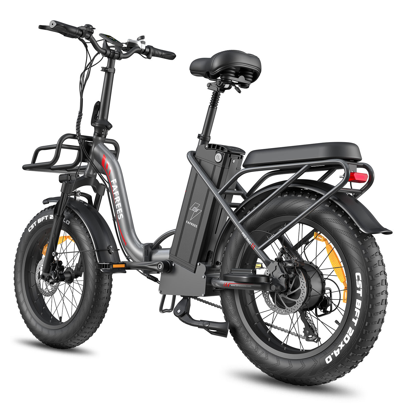 Vélo électrique pliable FAFREES F20 Max, batterie longue autonomie 48 V 30 Ah – Image 2