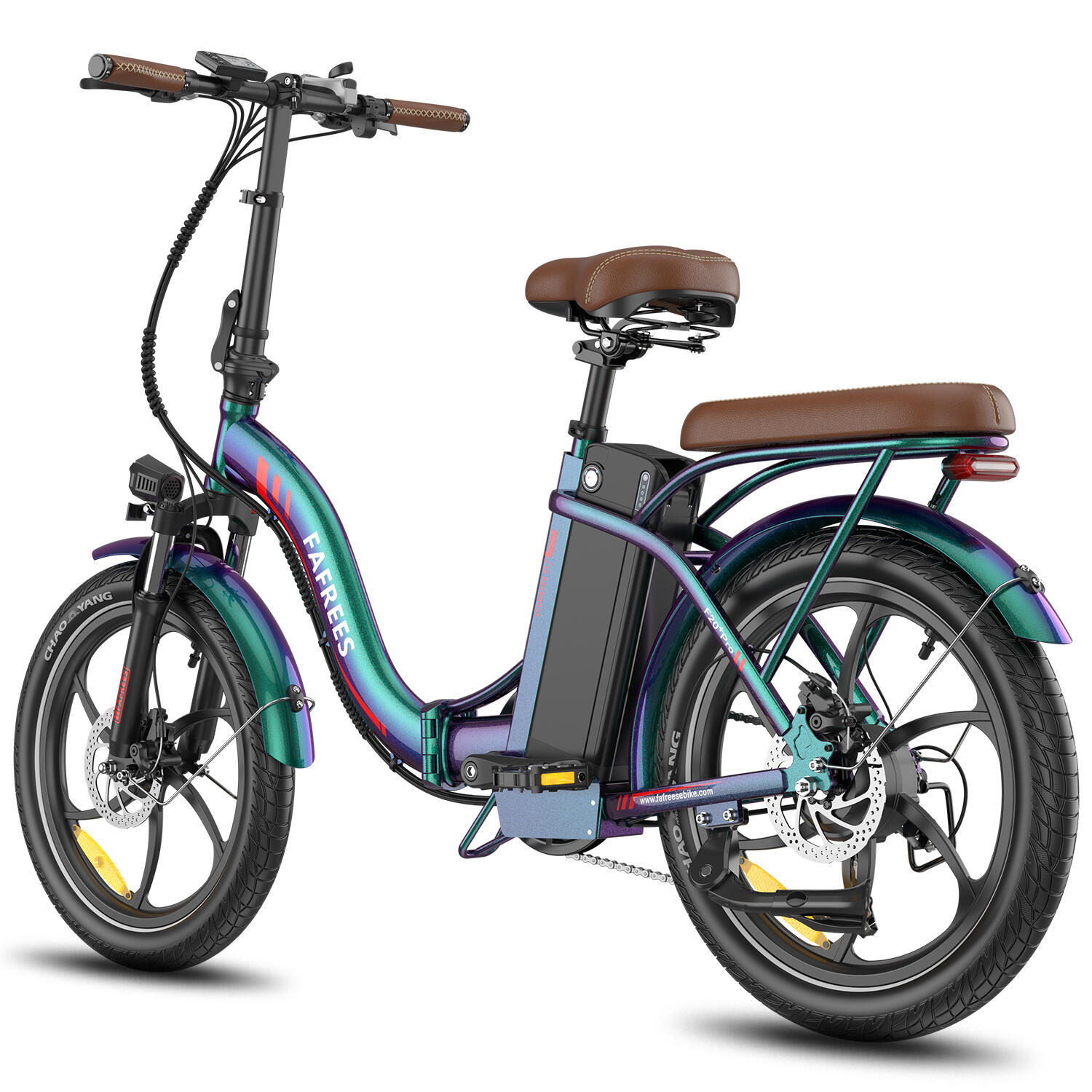 Vélo électrique FAFREES F20+ Pro pour adultes, batterie 36 V 25 Ah