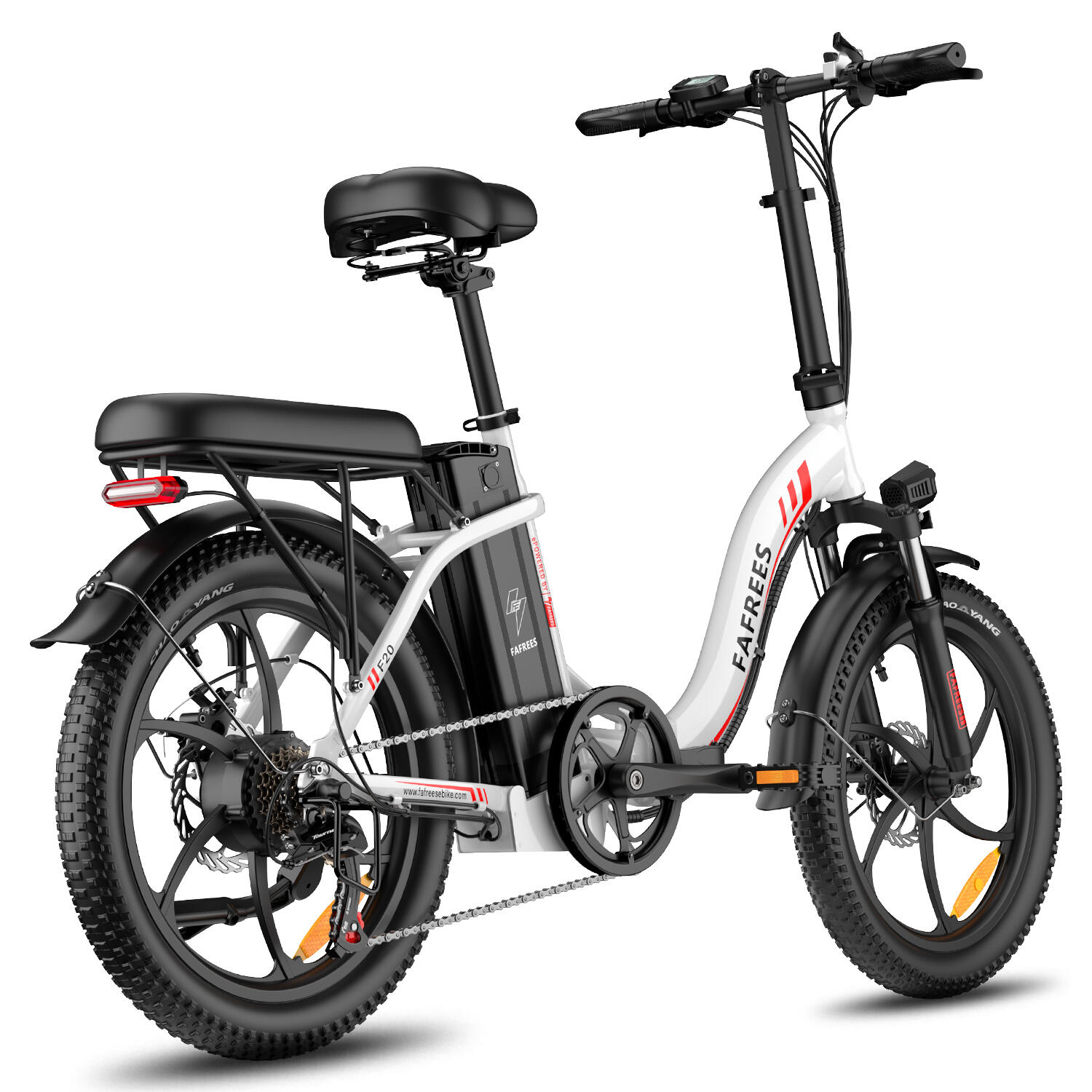 Vélo électrique compact FAFREES F20, moteur 250 W, batterie 36 V 18 Ah – Image 2