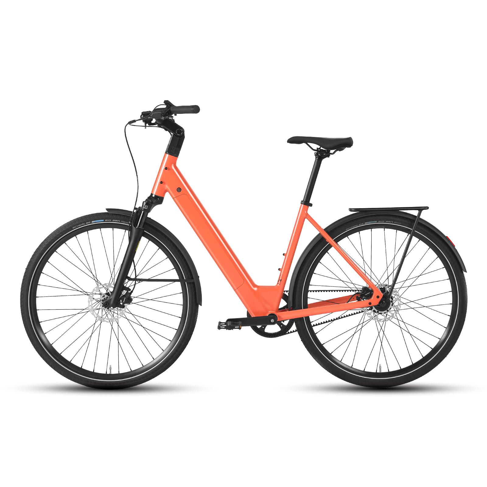 Vélo électrique Turmali Comfort 250W 36V 10Ah courroie GATES – Image 2