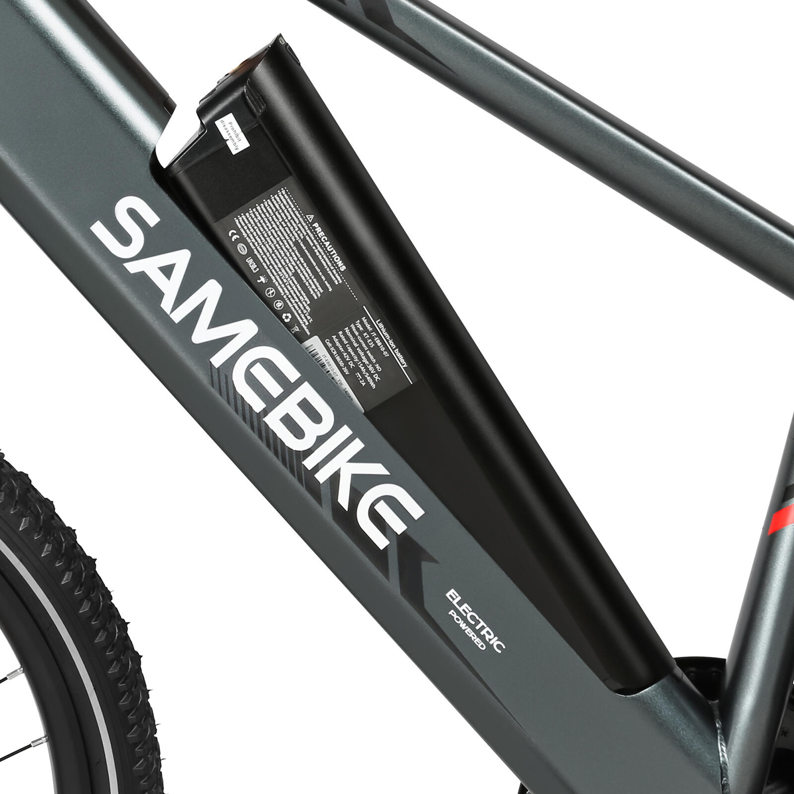 Vélo électrique urbain SAMEBIKE RS-A01MEN 1.0 avec batterie 36 V 15 Ah – Image 4