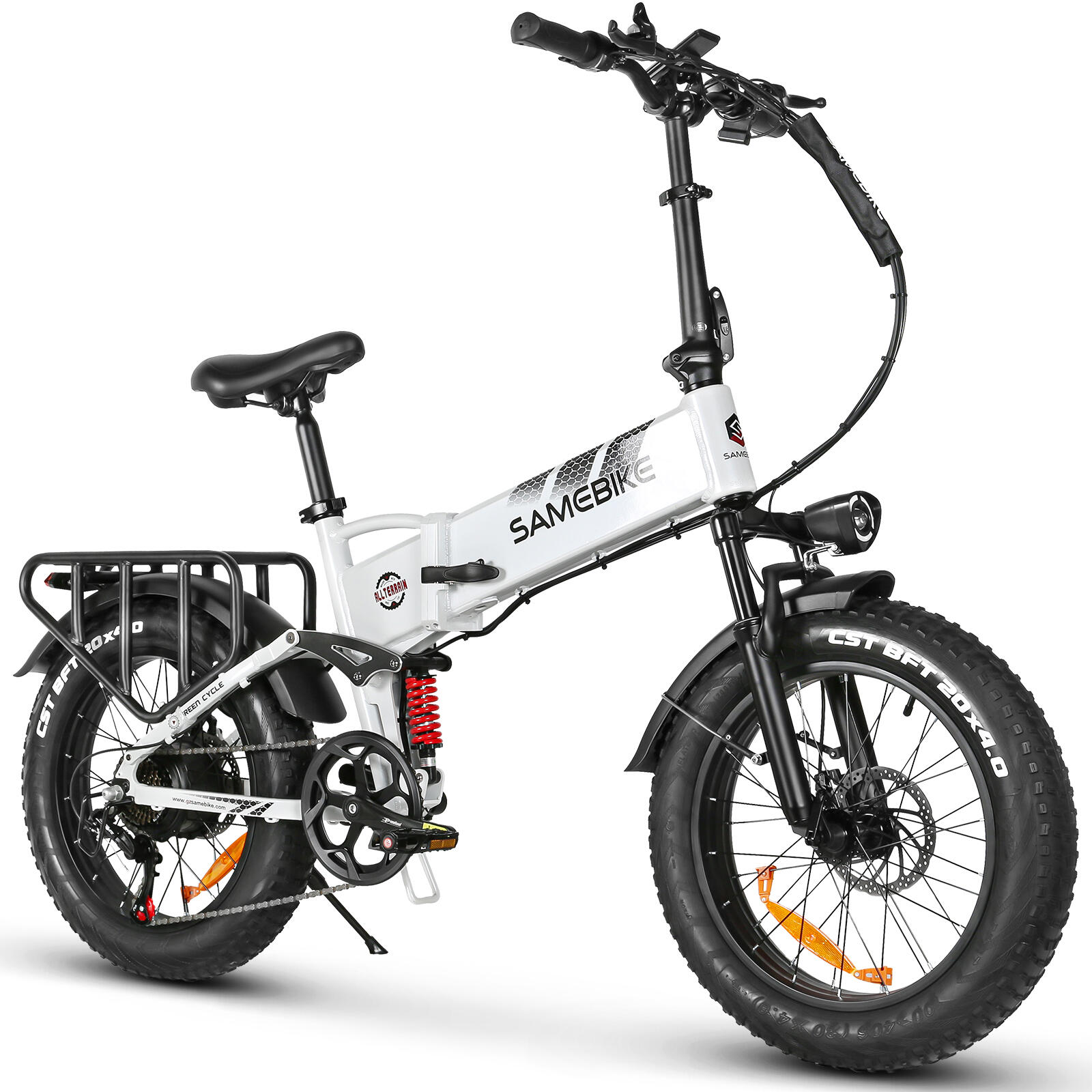 SAMEBIKE RS-A02 Pro VTT électrique tout-terrain avec batterie 48 V 15 Ah