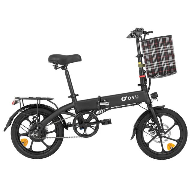 Vélo électrique pliant DYU A1F Pro 16 pouces 250 W 36 V 7,5 Ah – Image 5