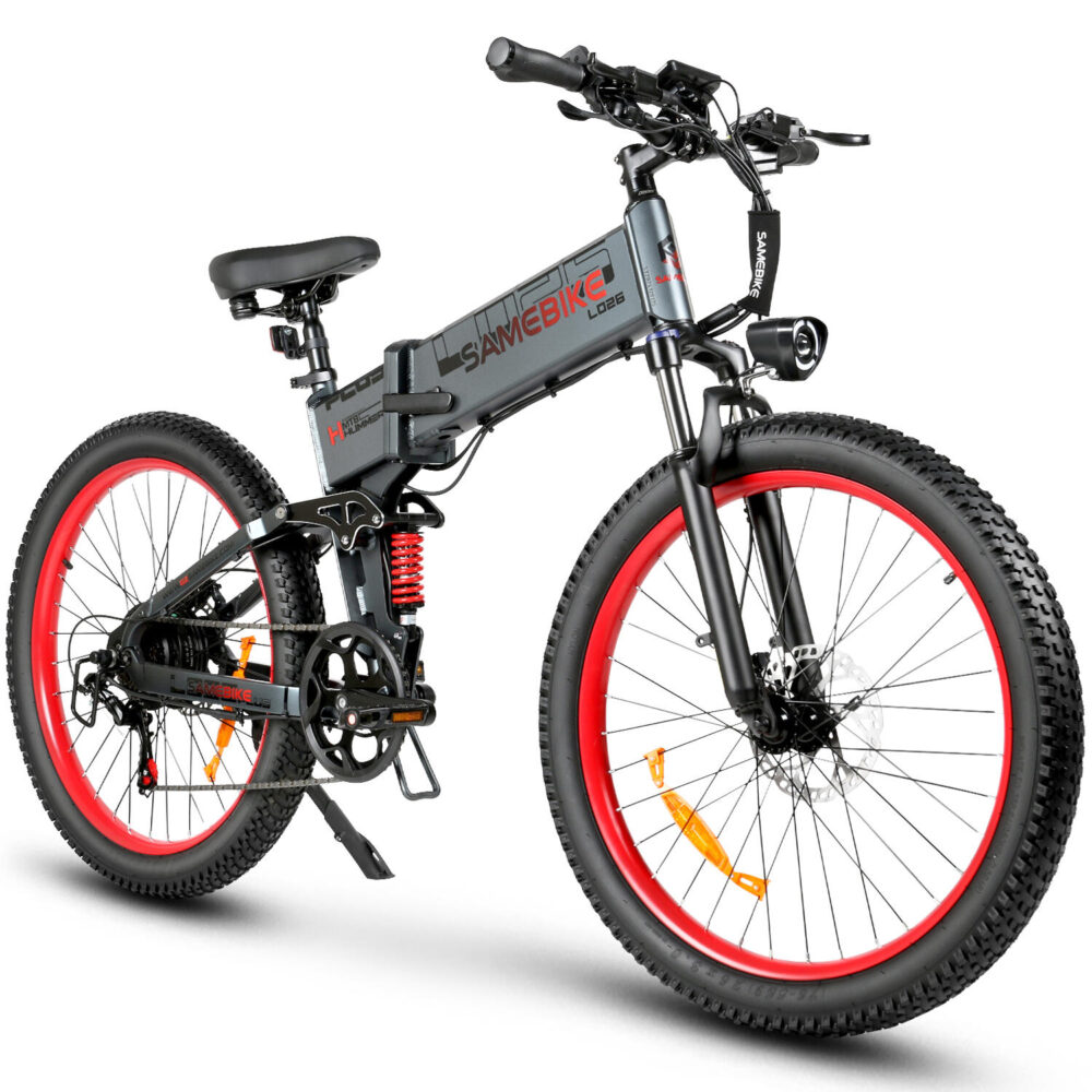 Vélo électrique SAMEBIKE LO26-Plus avec batterie 48 V 15 Ah