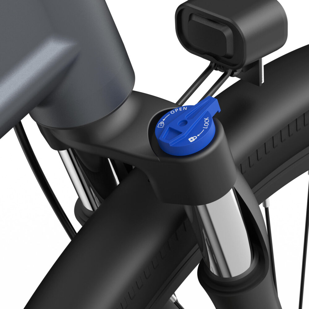 ADO 28Ultra Vélo électrique, Entraînement par Courroie, Moteur Bafang, LCD, APP