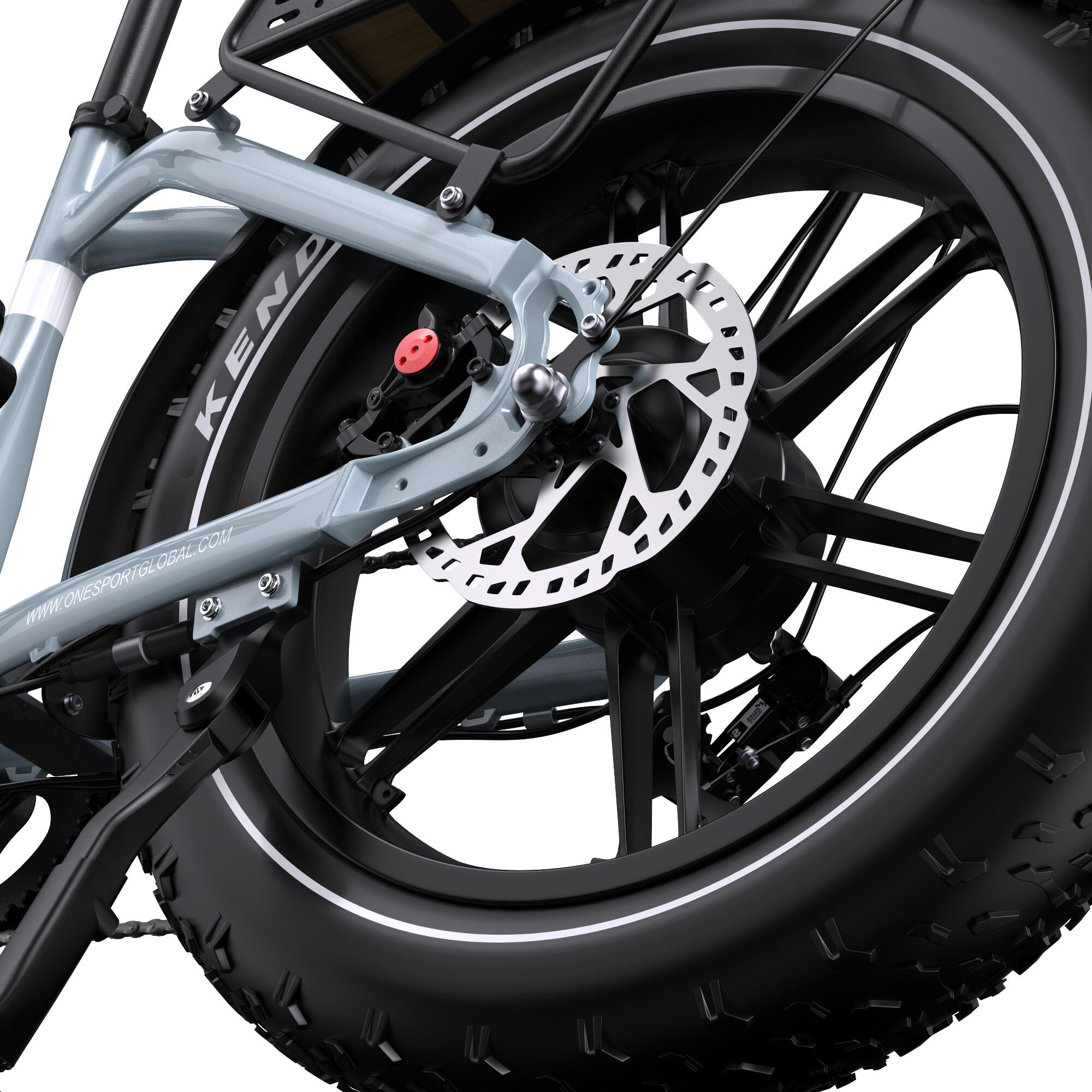 Vélo électrique tout-terrain ONESPORT OT08, batterie 48 V 18 Ah – Image 5