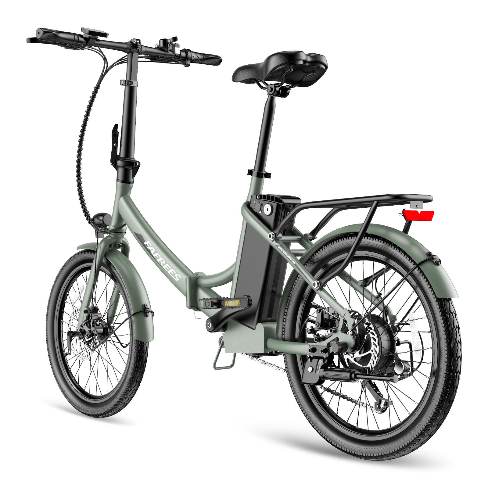 Vélo Électrique Pliant FAFREES F20 Light 250W Batterie 16,75Ah Shimano 7V – Image 3