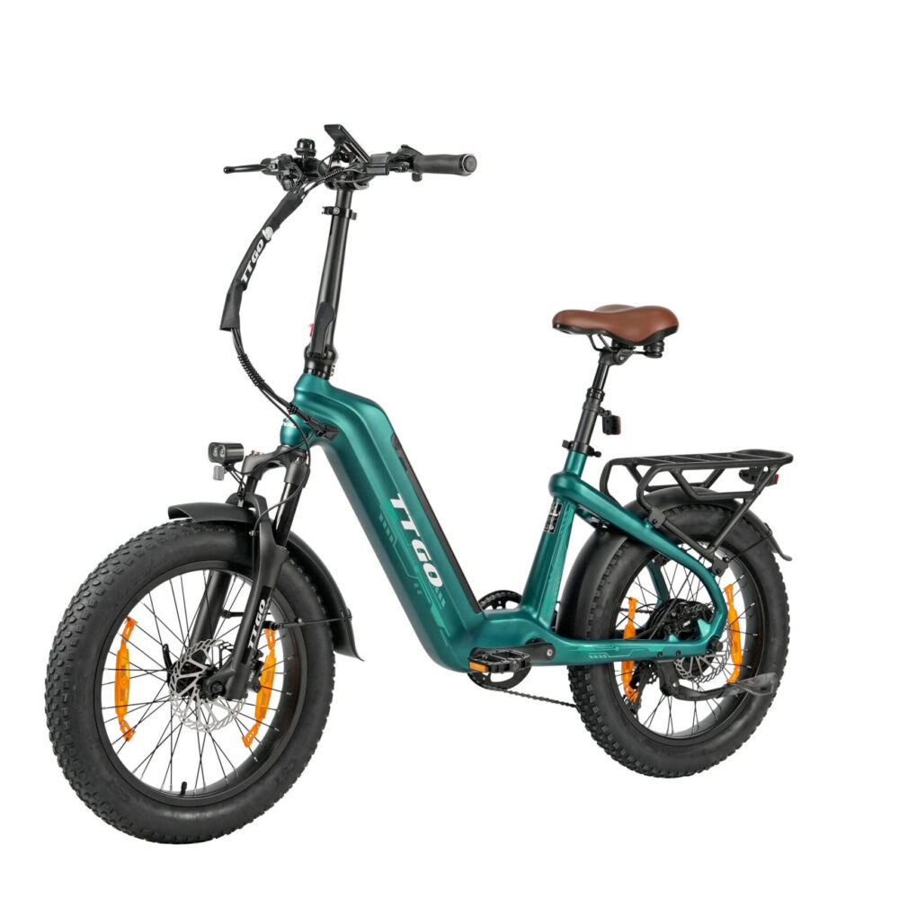 F8 Vélo électrique carbone 20" 48V 250W 70Nm 140km 7 vit