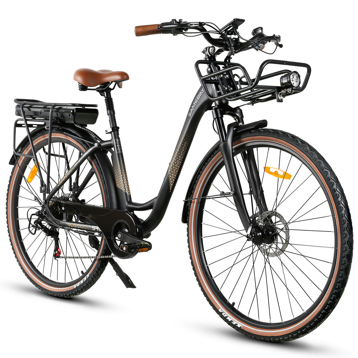 Vélo électrique urbain SAMEBIKE RS-A07 avec batterie 36 V 13 Ah – Image 2