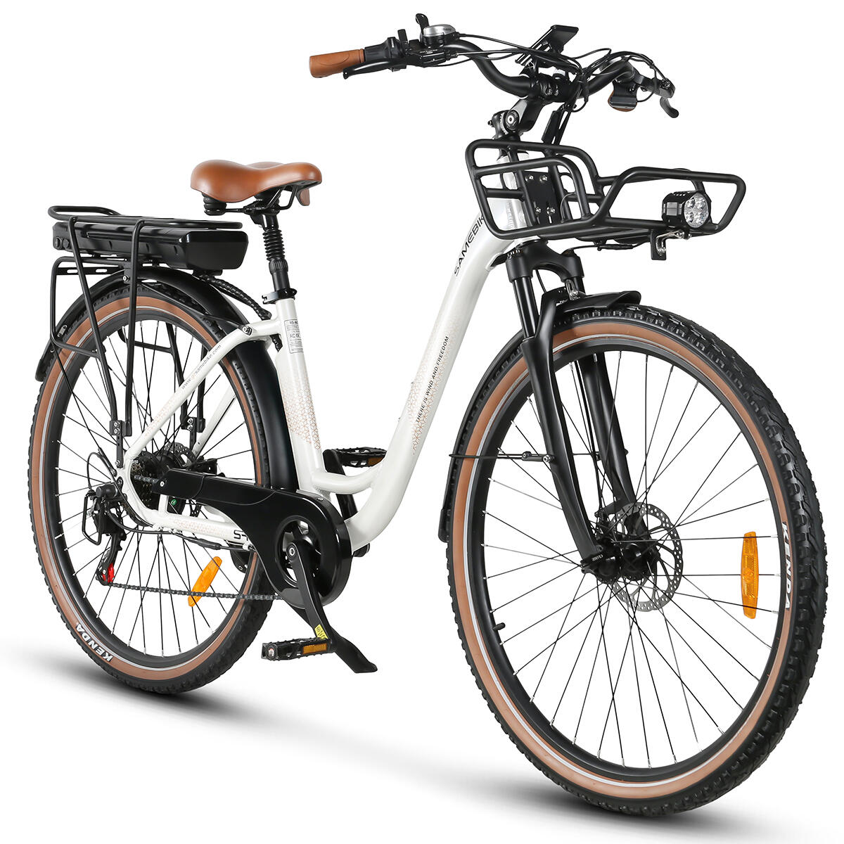 Vélo électrique urbain SAMEBIKE RS-A07 avec batterie 36 V 13 Ah – Image 2