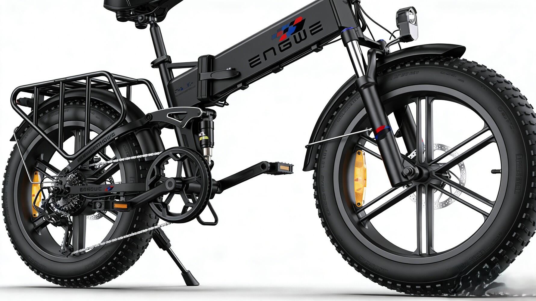 Vélo électrique ENGWE ENGINE X 250 W 48 V 13 Ah à gros pneus – Image 2