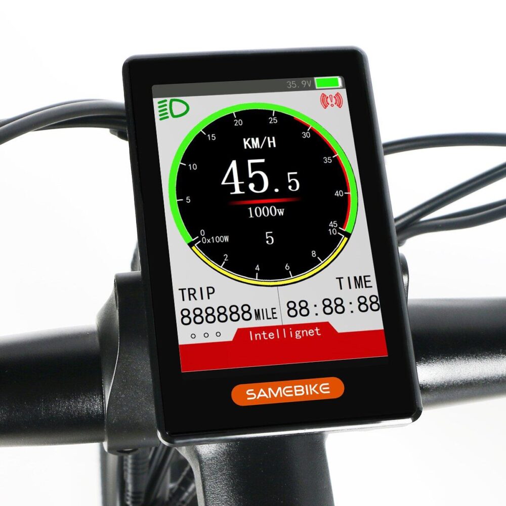 Vélo électrique pliant SAMEBIKE LO26-II-FT-YD 26 pouces, 48 ​​V 14 Ah Batterie