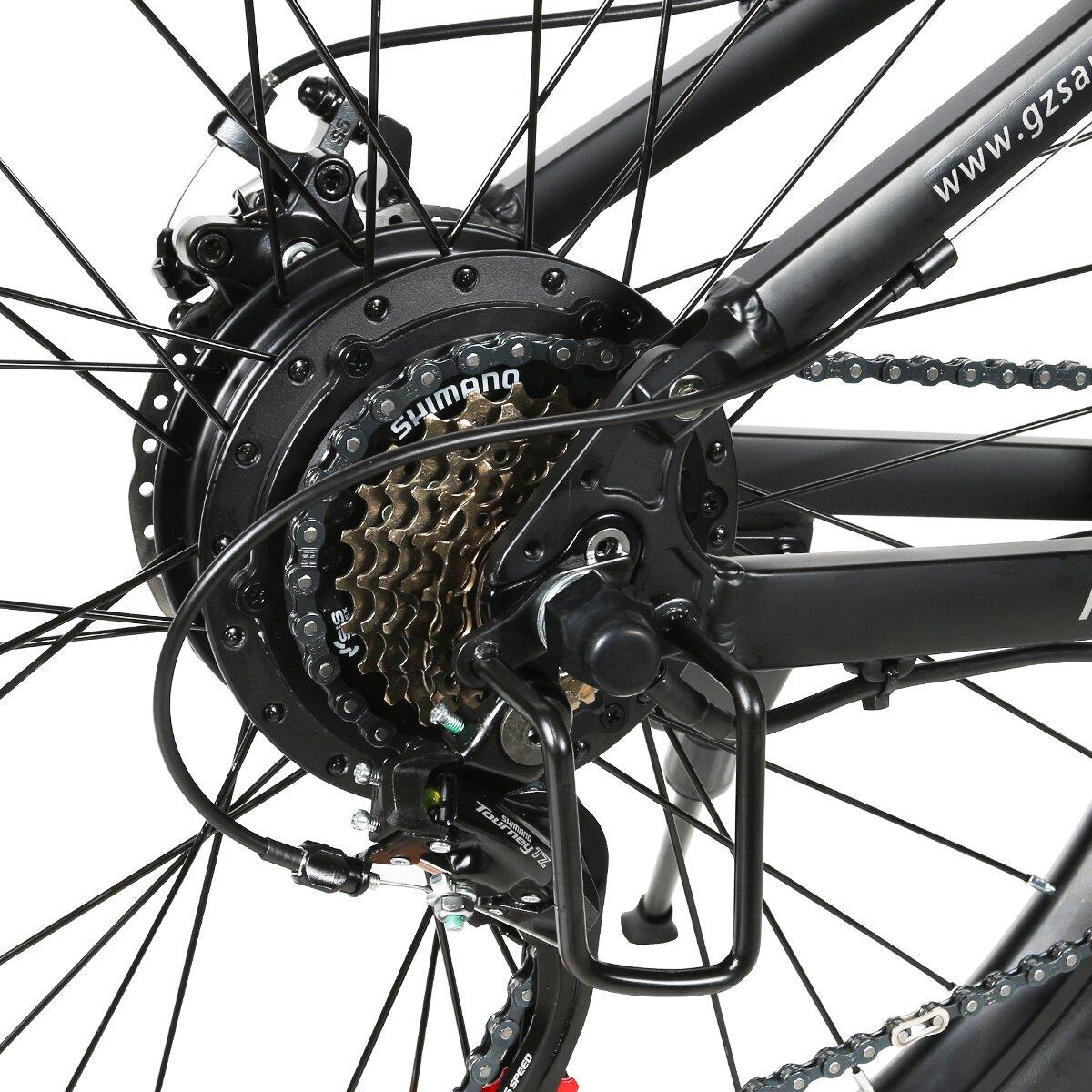 Vélo électrique pliant SAMEBIKE LO26-II-FT-YD 26 pouces, 48 V 14 Ah Batterie – Image 4
