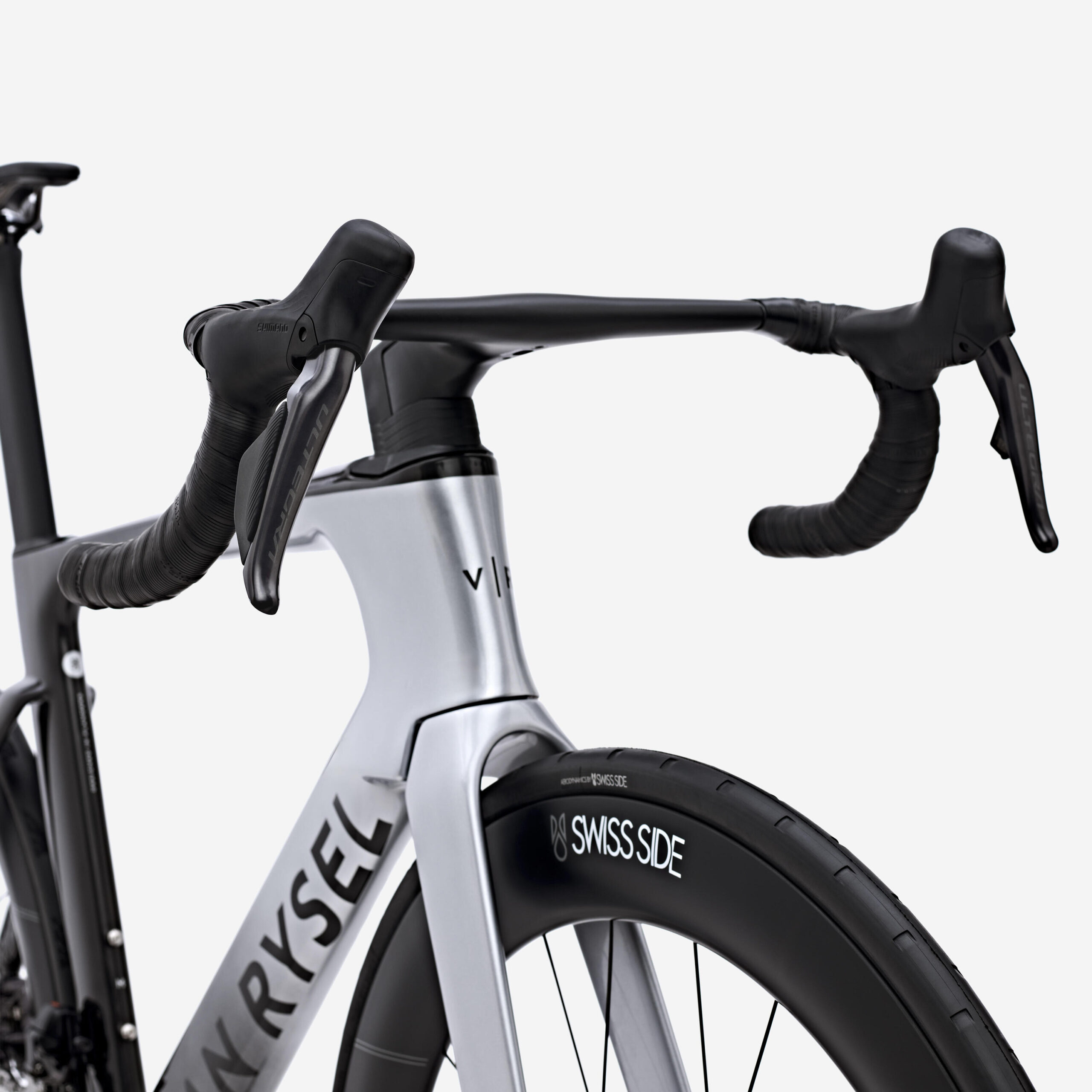 Velo de route Shimano Ultegra Di2 12V, RCR-F Pro Gris – Image 3