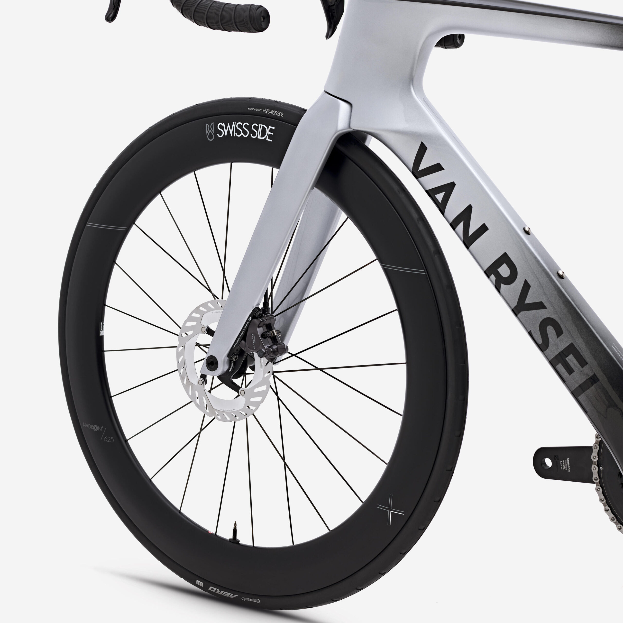 Velo de route Shimano Ultegra Di2 12V, RCR-F Pro Gris – Image 5