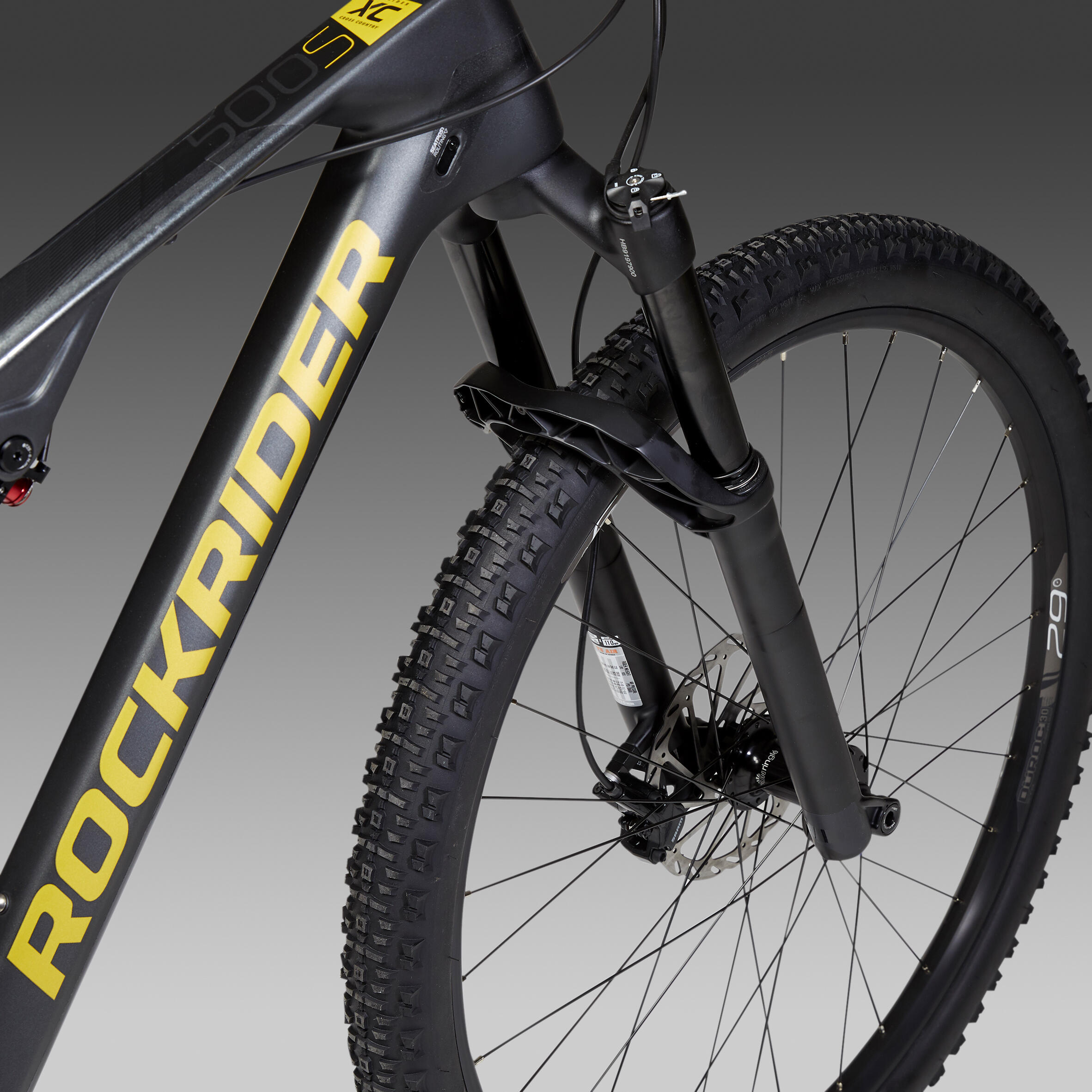 Vélo VTT cross country XC 500 S cadre Carbone et aluminium gris – Image 2