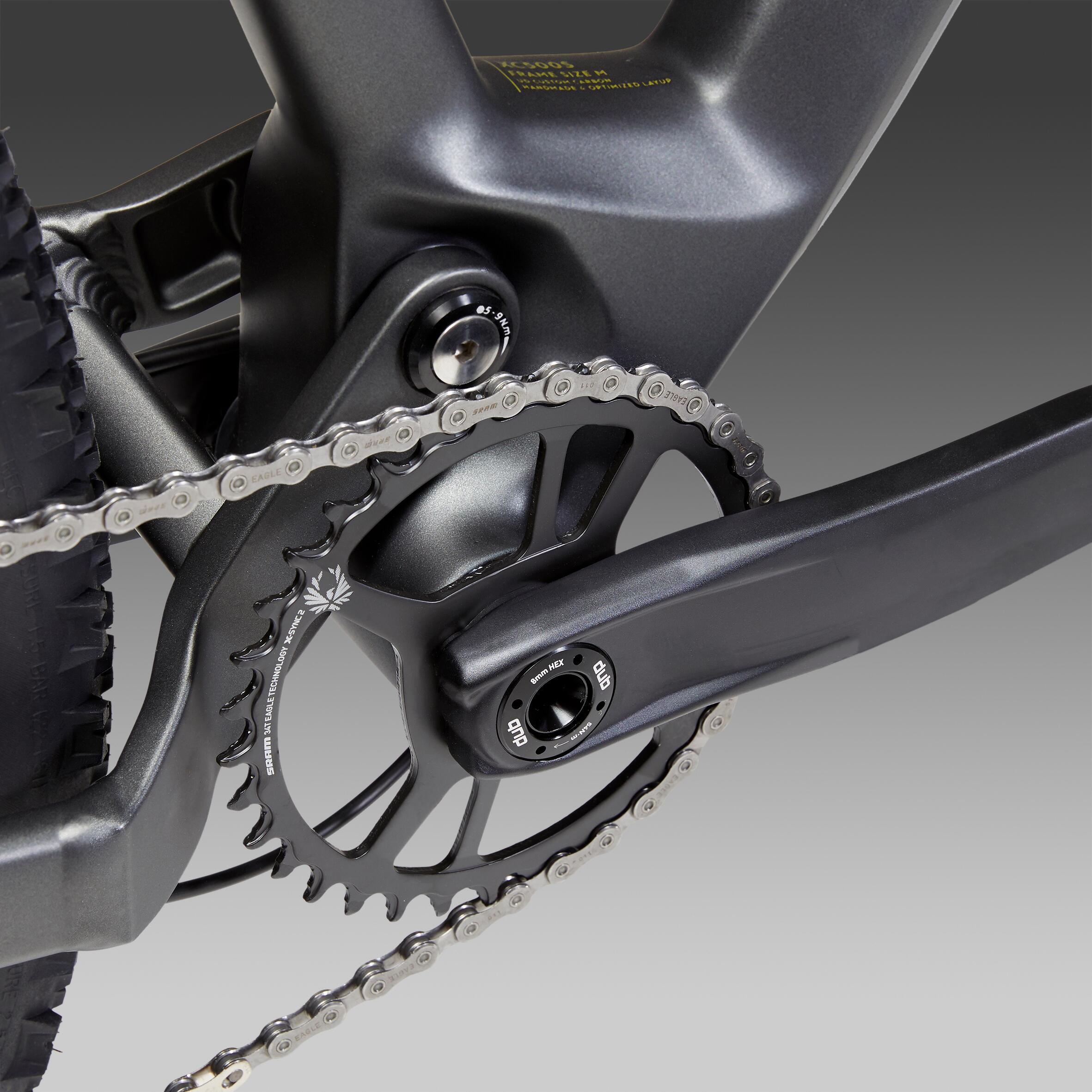 Vélo VTT cross country XC 500 S cadre Carbone et aluminium gris – Image 3